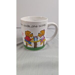 Princess House Berenstain Bears Mug Vintage White Ceramic Handcrafted Korea 10oz